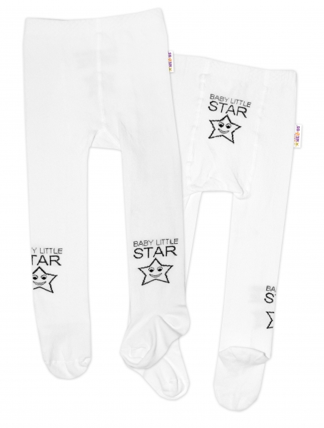 116502-198372-baby-nellys-detske-pancuchy-bavlnene-baby-little-star-biele-1ks-vel-80-86