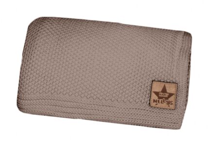 Luxusná deka, dečka BASIC, 80x90cm - hnedá