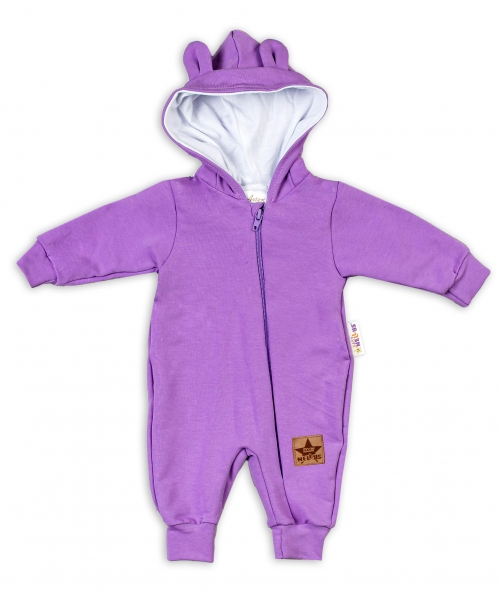 126940-222189-baby-nellys-teplakovy-overal-s-kapucnou-a-uskami-fialovy