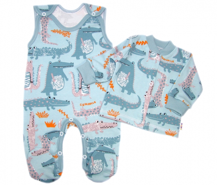 128852-225874-baby-nellys-2-dielna-sada-bavlnene-dupacky-s-kosielkou-krokodyl-eda-mint