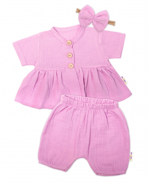 134463-238509-baby-nellys-3-dielna-muselinova-supravicka-tunika-bluzka-kratasky-celenka-ruzova