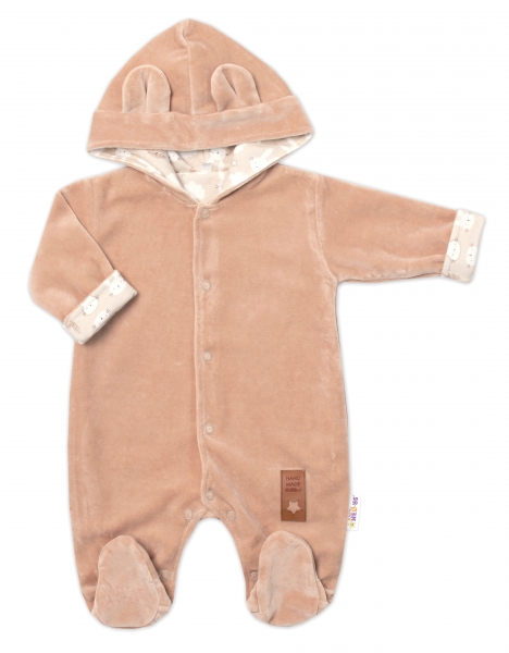 136835-245903-baby-nellys-dvojvrstvovy-velurovy-overal-s-kapucnou-new-bunny-hnedy-vel-80