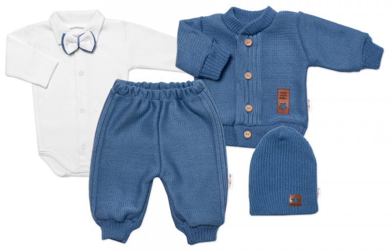137776-249012-5-dielna-pletena-sada-baby-nellys-boy-body-nohavice-sveter-ciapka-motylik-modra-68