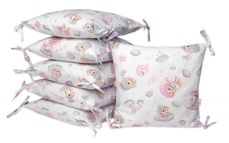 146470-271829-vankusikovy-mantinel-8ks-40x40cm-baby-nellys-dreams-koala-ruzovy