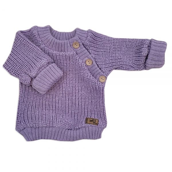 146805-273756-pleteny-svetrik-s-gombikmi-lovely-predlzene-naplety-lila-56-62