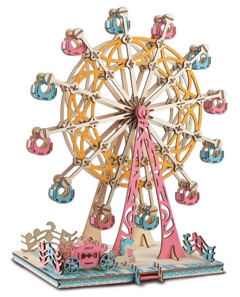149241-288200-woodcraft-drevene-3d-puzzle-ruske-koleso-pastelove