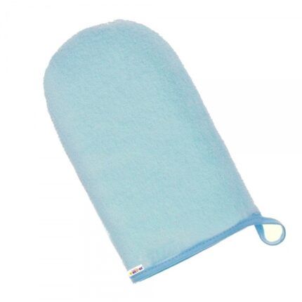 Žinka froté, umývačka na umývanie bábätka - sv. modrá