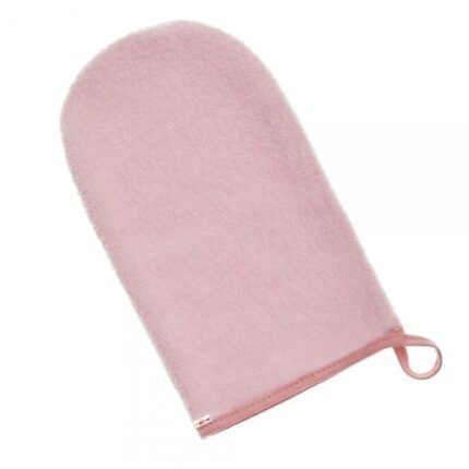 Žinka froté, umývačka na umývanie bábätka - sv. ružová