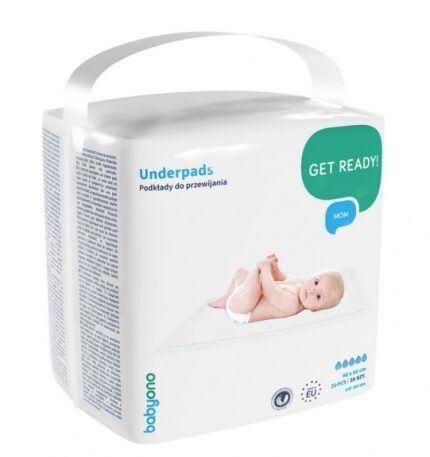 Prebaľovacie podložky - 20ks, 60x90cm, BabyOno